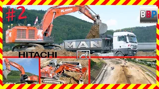 ⚠️ Hitachi ZX690-6 & MAN Tipper Trailer Trucks, Oberkochen, Germany, 16.08.2022. #2