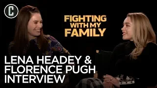 Lena Headey & Florence Pugh Fighting With My Family Interview