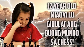 12 YEARS OLD LANG! WALANG TITLE PERO PUMISAK NG MGA GRANDMASTERS!