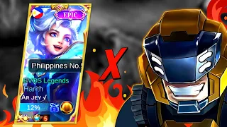 I MET THIS TOP PH🇵🇭 HARITH IN SOLO RANKED GAME!! SUPER INTENSE MATCH!!😬 (Must watch!)