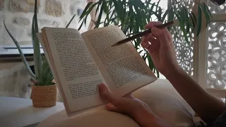 ASMR - Inaudible reading 📖- Clicky whispers 💤