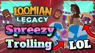 This SPREEZY TEAM Is TROLLING PLAYERS In VARI UPDATE! | Loomian Legacy PVP