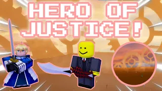 HOW TO GET HERO OF JUSTICE + SHOWCASE! | Ability Wars