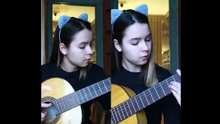 Tempest - Jesse Cook | 2 guitars cover  (Alina Novikova)