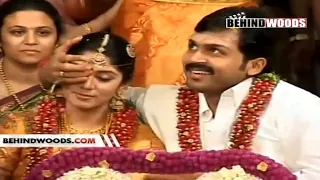 Actor Karthi Wedding Video |  suriya | jyoshna |sivakumar