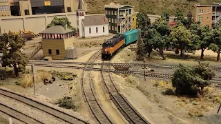 Lake County Model Railroad Club HO Scale Layout