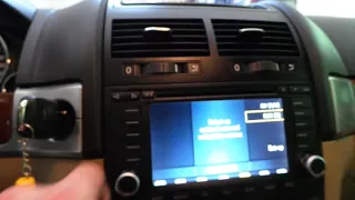 Volkswagen Touareg Radyo Aux girişine bluetooth modülü uygulaması