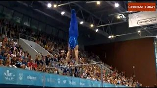 Top 3 in Men's High Bar Final - 2023 Osijek Gymnastics World Challenge Cup