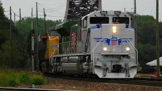 [4K] UP 1943 (Spirit of the Union Pacific) Leads an OCS! - 8/24/2018