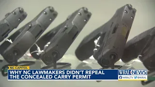 Why NC lawmakers didn't repeal the concealed carry permit