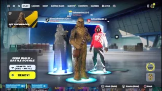 New Fortnite x star wars update ( I'm late 😔)