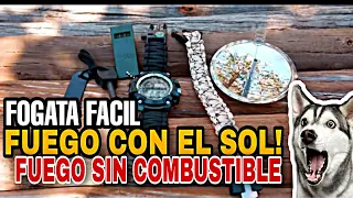 Como hacer FUEGO FÁCIL sin ENCENDEDOR