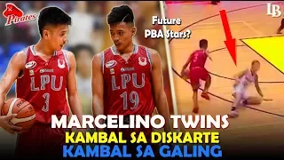 Grabe Ka Lupet Mag Laro Ang Kambal Na Ito | Marcelino Twins Highlights | Future PBA Stars?