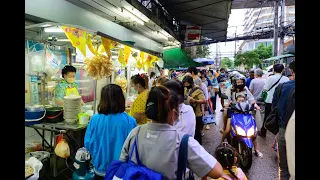 [4K] 2020 "Sukhumvit 95 Alley" Thai street food close to BTS Bang Chak station, Bangkok