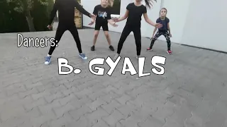 Dancehall Steps by Xqluziv Dancers ▪️B. GYALS ▪️Koffee - Lockdown