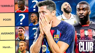 RANKING The Champions League’s Most DISAPPOINTING Players!