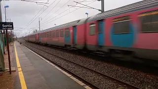 Résumé d'une après midi de spot à la gare de Noyen sur Sarthe