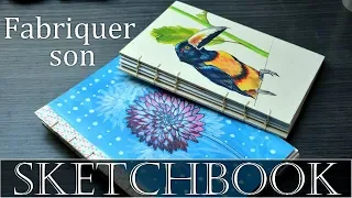 Fabriquer son carnet de croquis - DIY