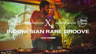 Vinyl Set Session : Indonesian Rare Groove Mixtapes by Don Pablo
