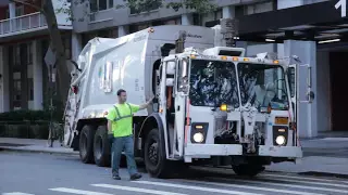 A New York sanitation worker