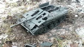 Strv 103B через решетки ломаю полностью