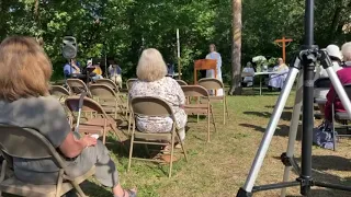 Eleventh Sunday after Pentecost (8-21-2022) - Baptism by the creek