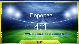 МФК «Конкорд» (Дружківка) vs «Комфорт Таун»