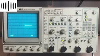 DR #15 - Tektronix 2246 Oscilloscope Troubleshooting and Repair - Missing Partial Sweep