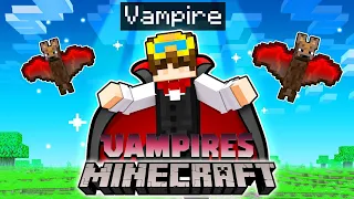 Minecraft But I Can Turn Into A Vampire!!