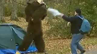 Bear Attack Prank