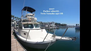 2007 Parker 2820XL Pilot House Fishing Boat by SMYYACHTS (949) 842-2344