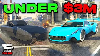 The BEST Vehicles To Buy Under $3M in GTA Online!