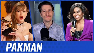 Taylor Swift GOP fears grow, Michelle Obama conspiracy debunked 2/9/24 TDPS Podcast