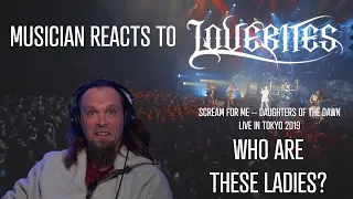 I React to LOVEBITES【Scream for me】Daughters of the Dawn~Live in Tokyo 2019 for the First Time