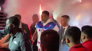 LUIS ORTIZ VS ANDY RUIZ FULL FIGHT RING WALK FROM STAPLES CENTER.