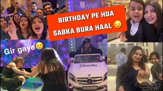 Birthday pe hua sabka bura haal naach naach ke😦😍 #birthdaycelebration #familytogether #youtuber