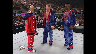 Kurt Angle Calls Out Charlie Haas & Shelton Benjamin (Team Angle Break Up) | SmackDown! Jun 12, 2003