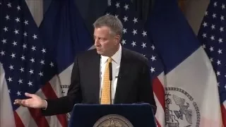 Mayor Bill de Blasio Presents Fiscal Year 2017 Preliminary Budget