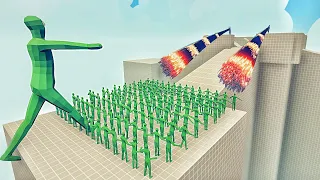 100x ZOMBIE + GIANT vs 2x EVERY GOD - Totally Accurate Battle Simulator TABS