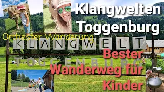 Best hiking trail for children 🐷🐄 - Toggenburg Orchestra on the sound trail 🎺🎻 Switzerland