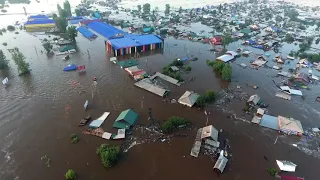 Наводнение в Тулуне 2019 год, ЧП в Иркутской области. Тулун