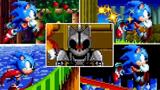 Sonic 2 Levels in Sonic Mania Plus ~ Sonic Mania Plus mods Gameplay