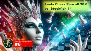 Leela Chess Zero destroys Stockfish 14 (game #1) | Super Chess Engine Battle