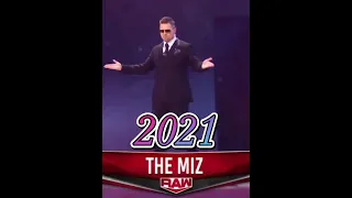The Miz Evolution (2006 - 2023) #wwe #shorts