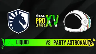 Liquid vs. Party Astronauts - Map 2 [Mirage] - ESL Pro League Season 15 - Group C