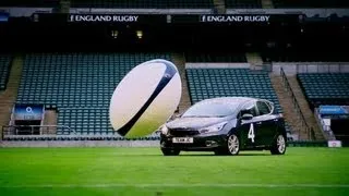 Car Rugby at Twickenham (First Half) | Top Gear