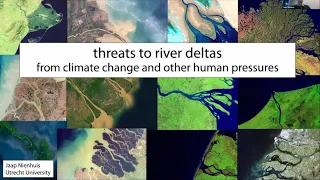 Threats to river deltas from climate change and other human pressure