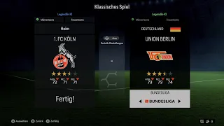 Lets Simulate FC 24 Bundesliga 33. Spieltag 1. FC Köln VS 1. FC Union Berlin