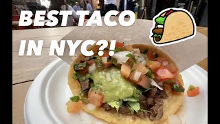 Is this the BEST TACO IN NYC? LOS TACOS NO1