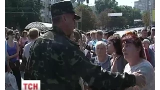 Максимальні затори у Києві влаштували матері та дружини вояків